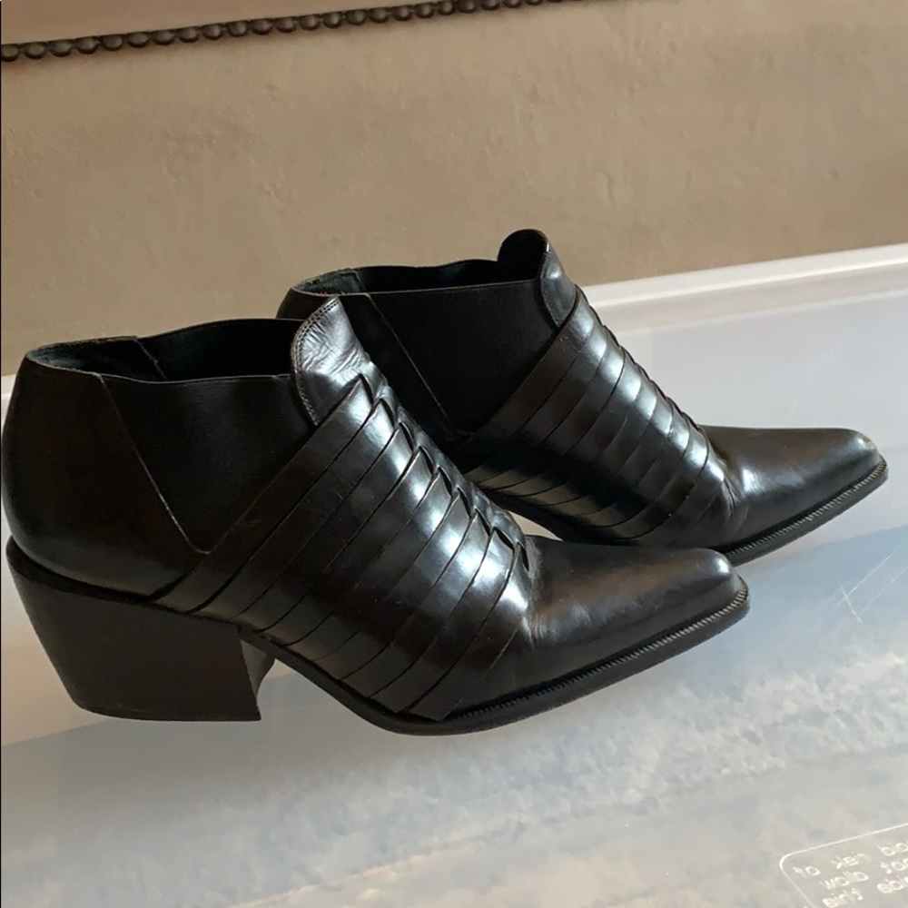 Via Spiga black booties